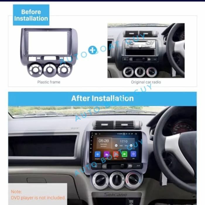 Frame Headunit JAZZ GD3 / CITY 2003 - 2007 OEM Style Android Good Import