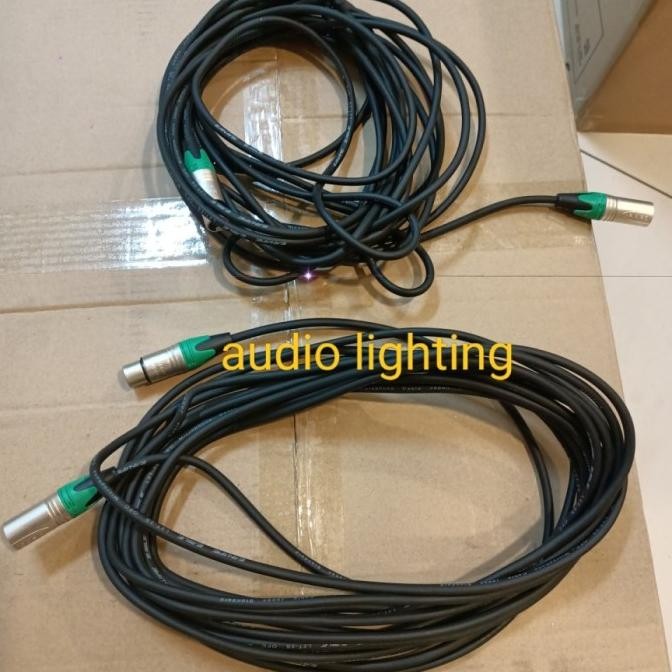 Kabel 20 Meter Kabel Xrl 3Pin Lighting New Stok