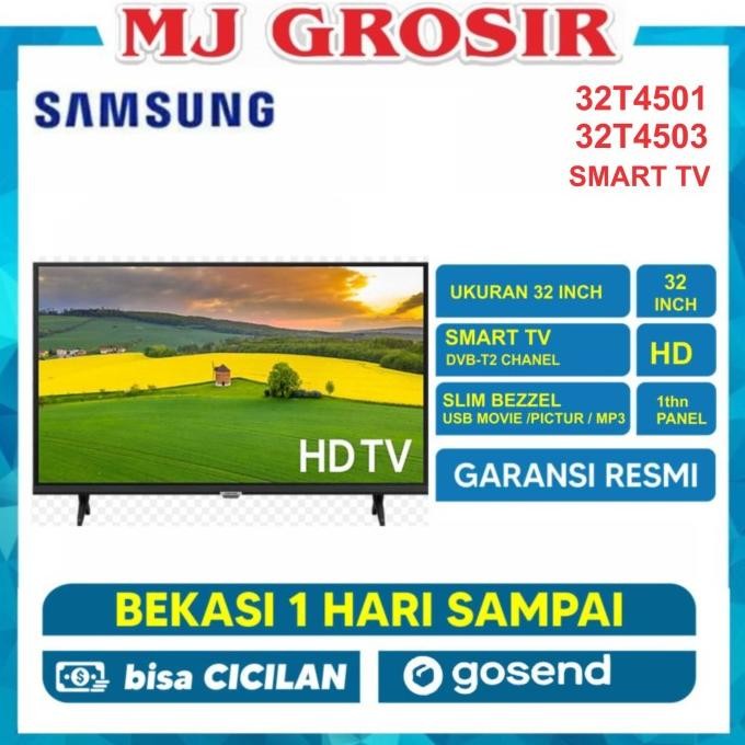 NEW PROMO LED TV SAMSUNG 32" 32T4500 32 INCH USB MOVIE HDMI SMART TV