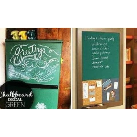 

wallpaper chalkboard whiteboard dan greenboard papan tulis 60 x200 cm