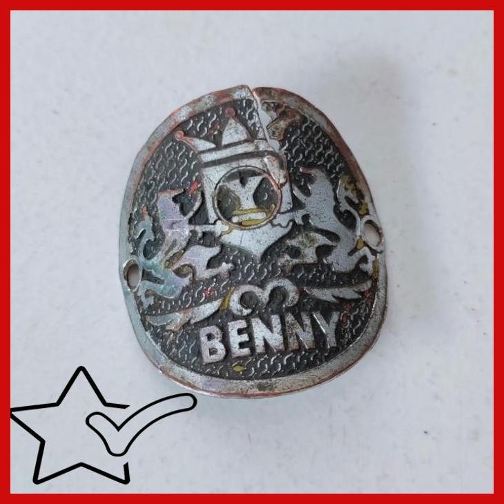 [RHV] EMBLEM SEPEDA PENENG BENNY VINTAGE ORI LOWRIDER MINION OSBMX OLDSCHOOL