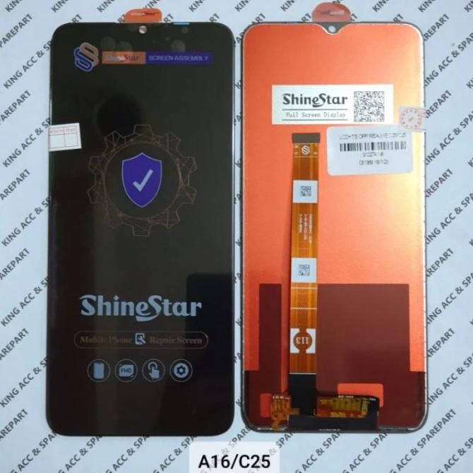 TERBARU - ORIGINAL SHINESTAR LCD TOUCHSCREEN REALME C25 C25S OPPO A16