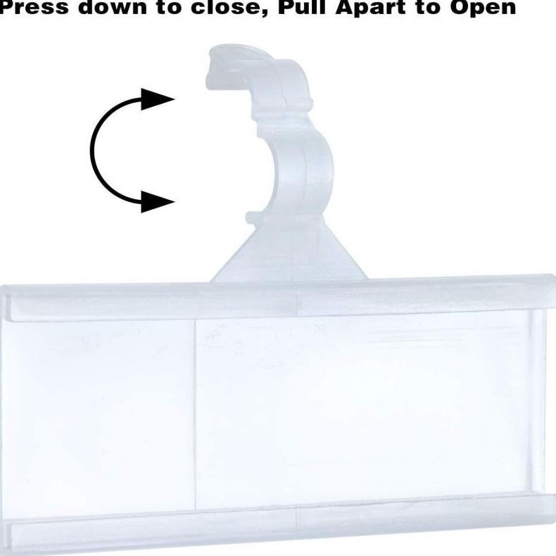 

gh-67 20pcs Price Tag Holder Label Harga Mika Price Label Holder Tag Harga Label Display Harga Original