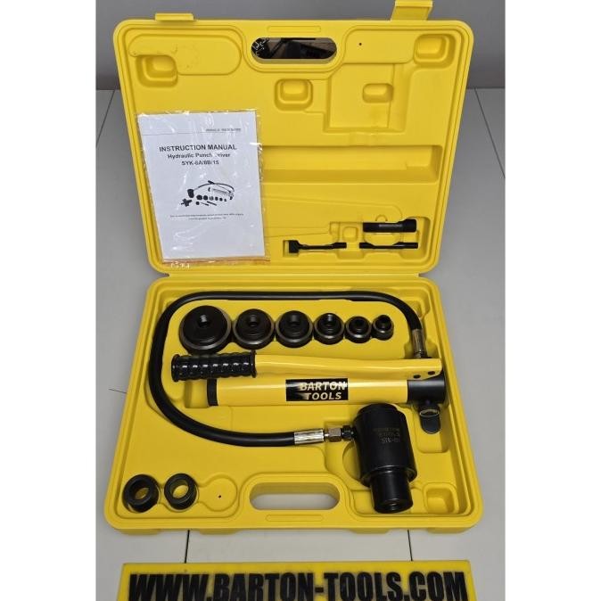 

TERLARIS - SYK-8B 3.2mm 22-60mm Hydraulic Hole Punch BARTON Punching Hidrolik