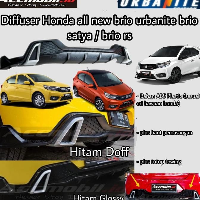 Diffuser difuser urbanite all new brio satya / brio rs