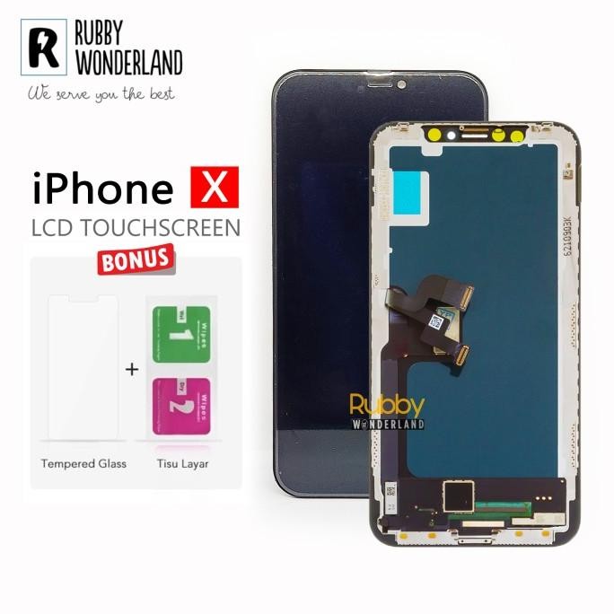 LCD + Touchscreen + Frame Apple iPhone X Original 100% Garansi