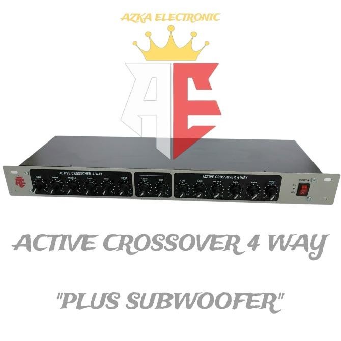 TERBARU - Murah Crossover Aktif 4 Way RANIC
