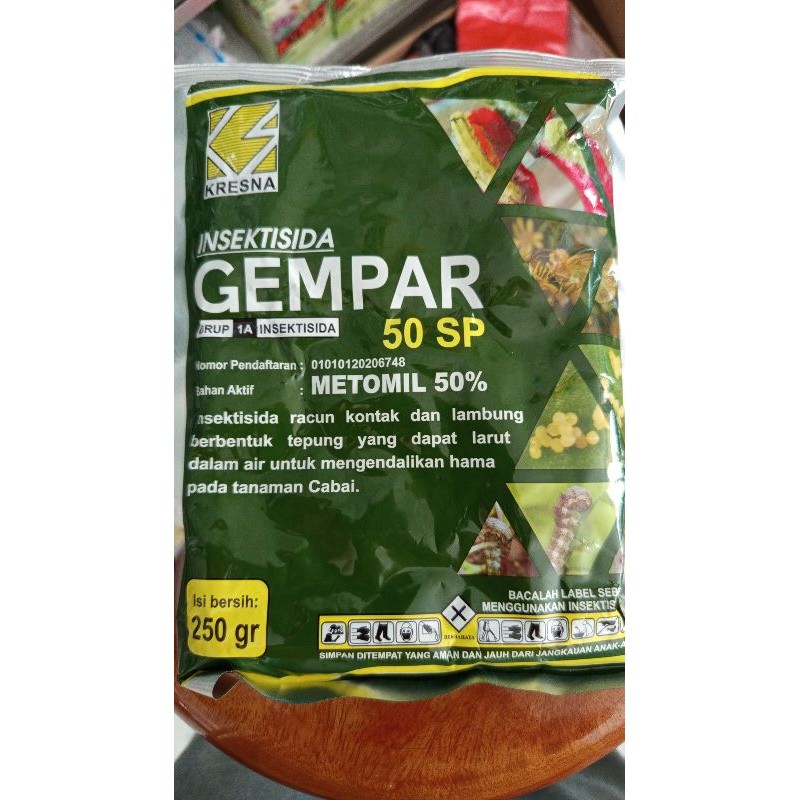 Insektisida GEMPAR -Metomil 50SP KEMASAN 250GR