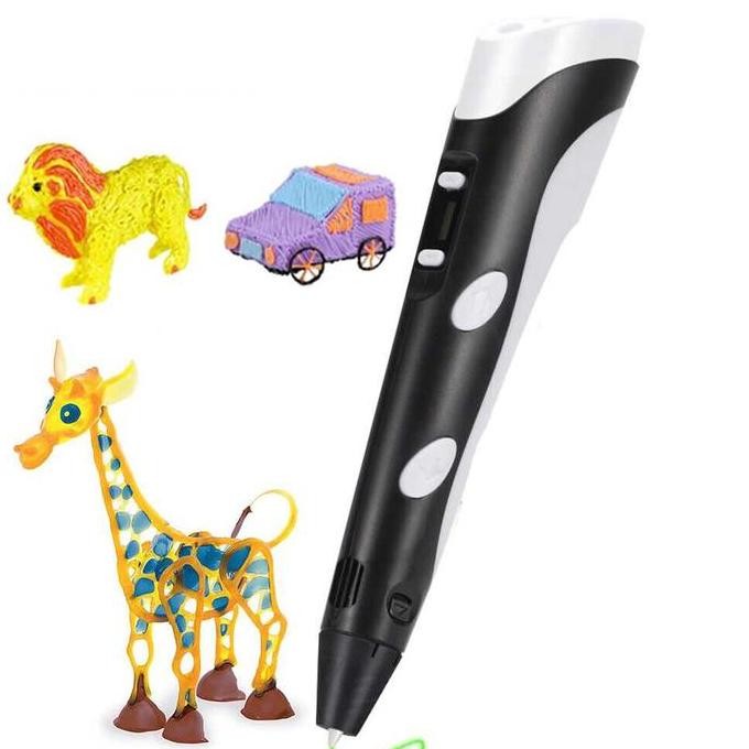 

CO ETIGREE Pulpen 3D Anak Printing Magic Drawing Filament EU Plug - 3DPEN-2 Alat