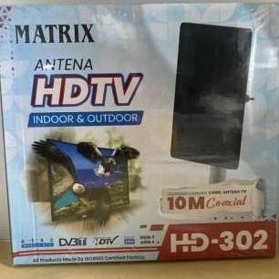 MATRIX ANTENA TV DIGITAL INDOOR DAN OUTDOOR HD302 / HD-302 / HD 302