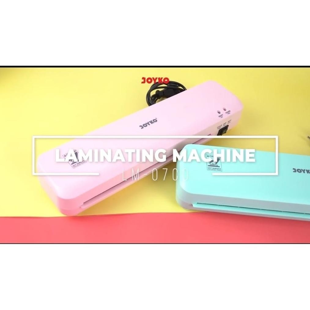 

Am67 MESIN LAMINATING JOYKO LM 07CO A4 & F4 / COLORFULL LAMINATOR LOW WATT LM-07 CO Murah