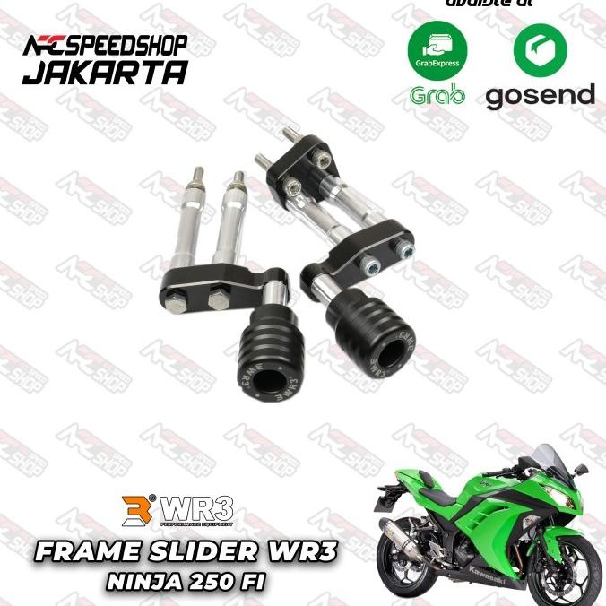 Frame Slider Wr3 Ninja 250 Fi - Frame Slider Fairing Original Dan Terpercaya