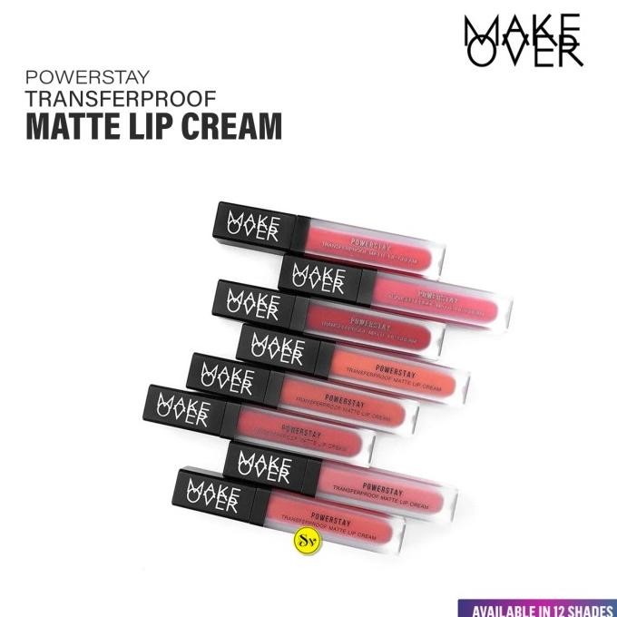 Make Over Powerstay Transferproof Matte Lip Cream - Lipstik Tahan Lama