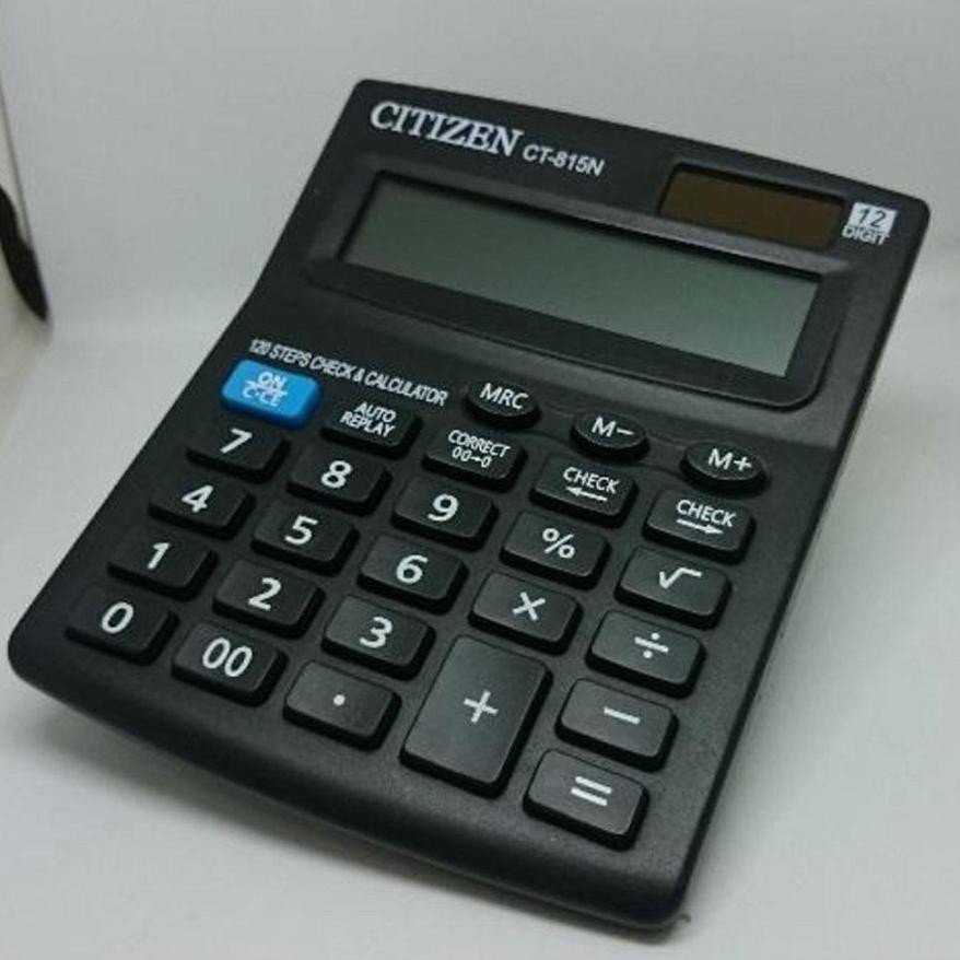 

Do86 Kalkulator CT-815N CHECK & CORRECT / Calculator CT815N 12Digit Cek Ulang Termurah