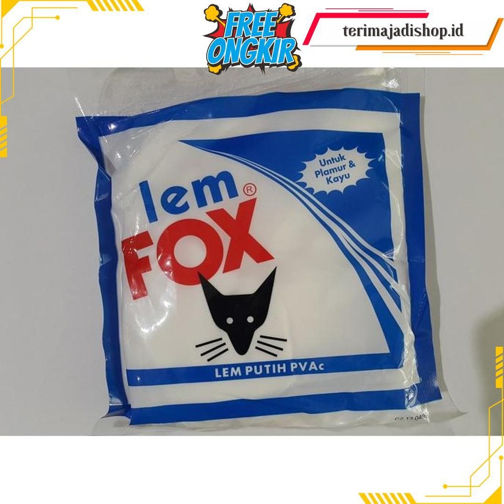 

Lem Putih Fox 350 Gram + Siap Kirim