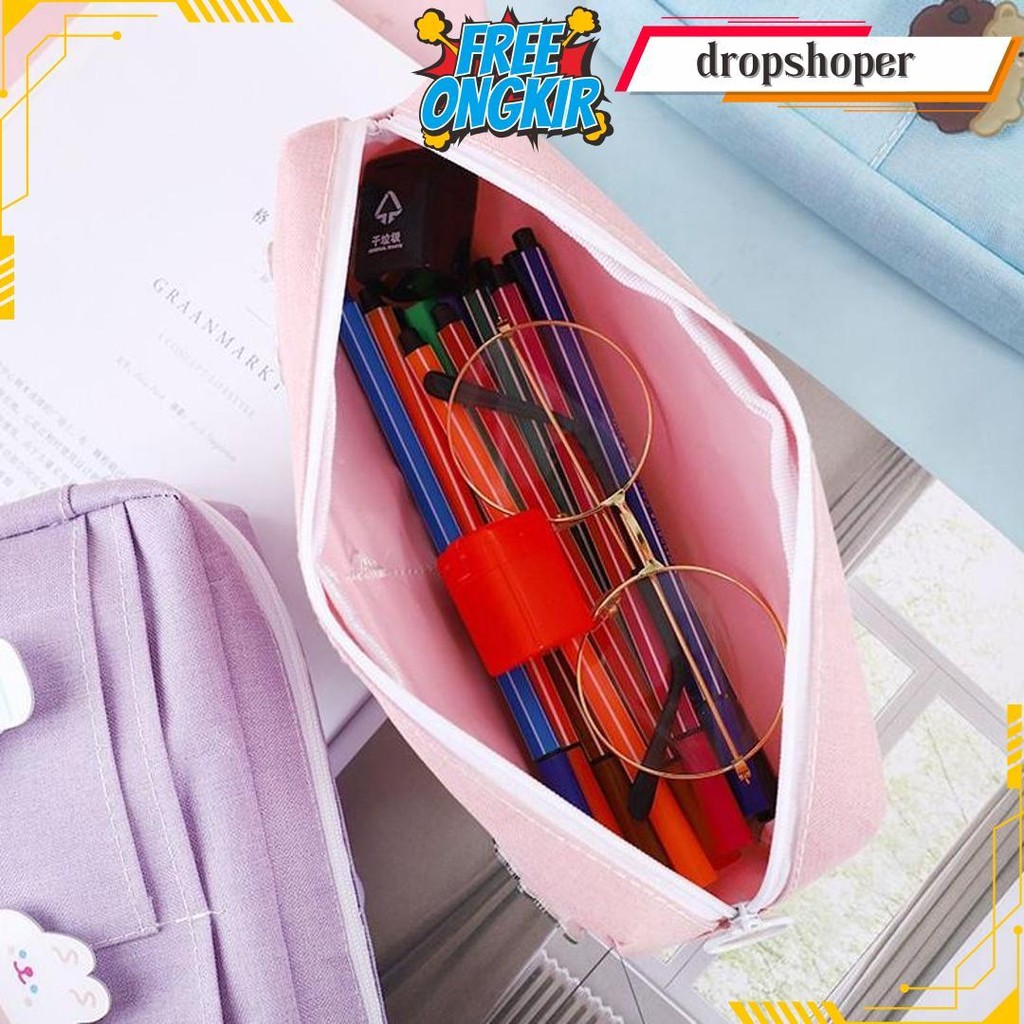 

Atm.Medan Pencil Case Model Korea | Kotak Pensil | Tempat Pensil Siap Kirim