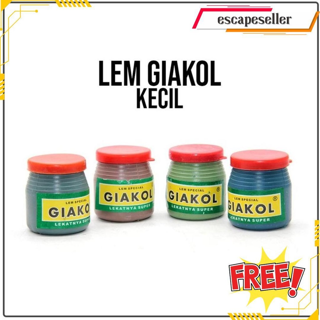 

12Pcs Lem Colek Kecil Giakol /Lem Kertas/ Lem Serbaguna Murah Siap Kirim