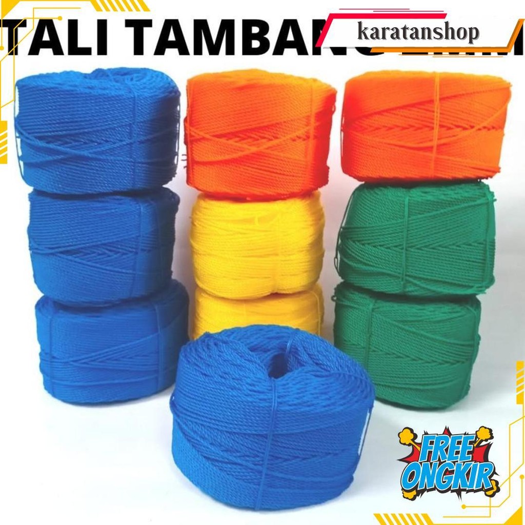 

Tali Tambang 2Mm Per Roll - Tali Tampar / Tali Layangan / Tali Pertanian - Tali Tenda Terlaris