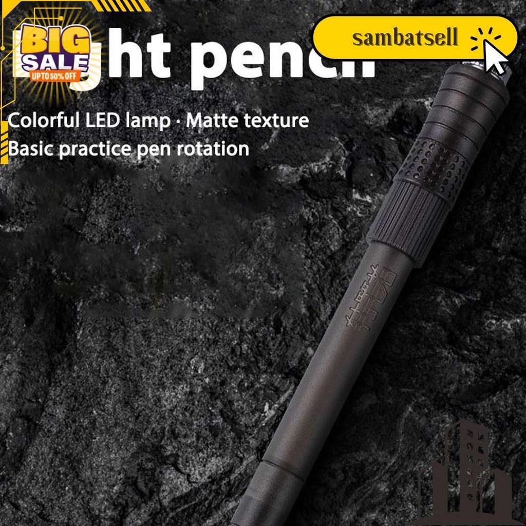

CodSpinning Pen Led Dua Belas Rasi Bintang Bercahaya Warna-Warni Pemula Menghidupkan Pena Dekompresi-A.One Siap Kirim