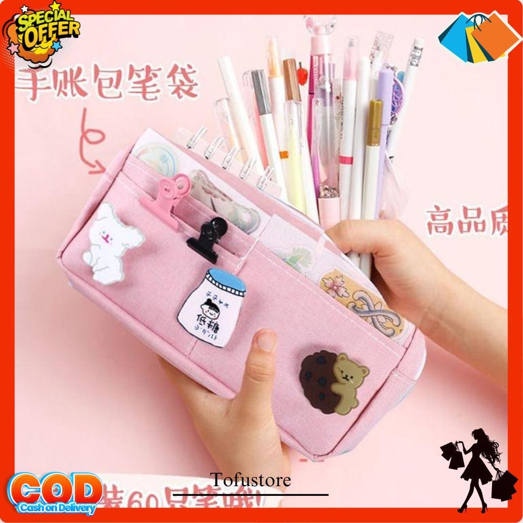 

Atm.Medan Pencil Case Model Korea | Kotak Pensil | Tempat Pensil Cod