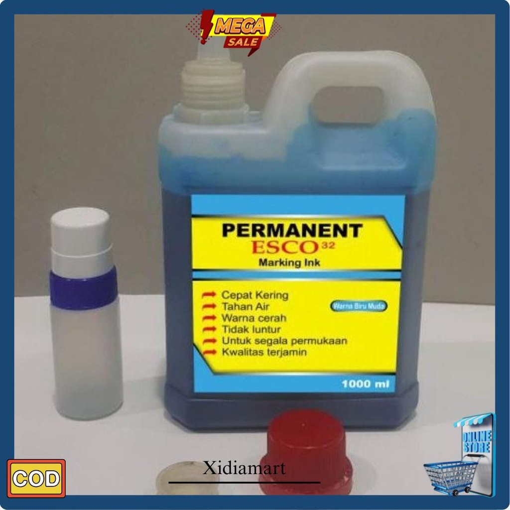 

Tinta Karung Esco / Tinta Spidol Permanen Merah 1 Ltr Gratis Ongkir