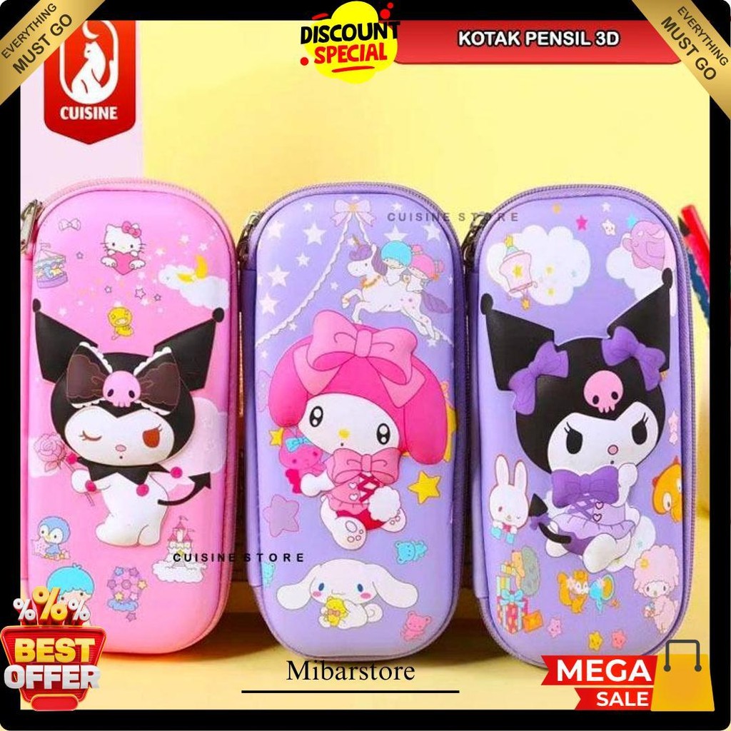

Kotak Pensil 3D Timbul Eva Ukuran 23 Cm Tempat Pensil Pulpen Anak Sekolah Kualitas Bagus Gratis Ongkir