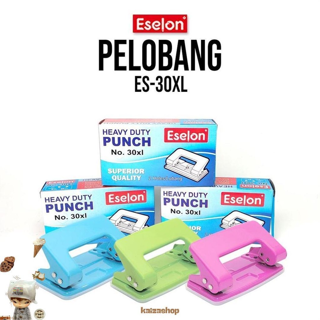 

Pembolong Kertas/Pelubang Kertas/Paper Punch Eselon Es-30Xl Diskon