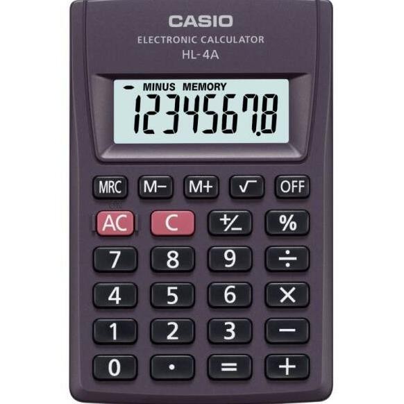

JPF-1015 CASIO HL-4A - Kalkulator Saku Viral