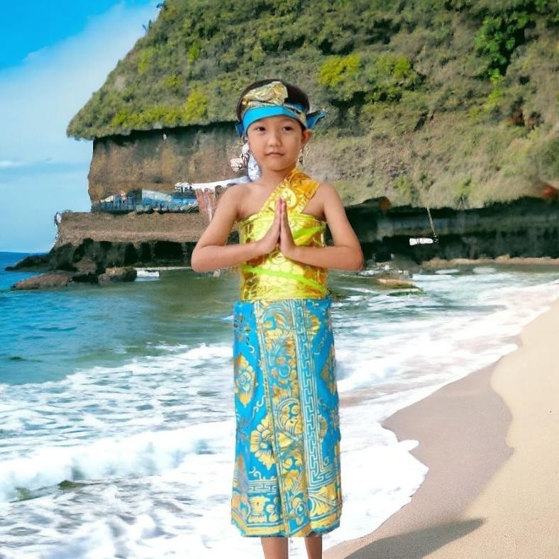 Baju Adat Bali Anak Laki