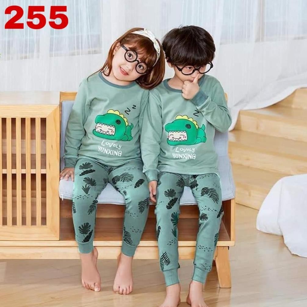 18 - Baju Tidur Setelan Anak Cewek Cowok (Untuk Umur 1 - 10 Thn)