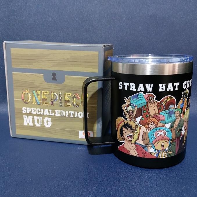 Sale One Piece X Chatime Mug Straw Hat Crew Special Edition