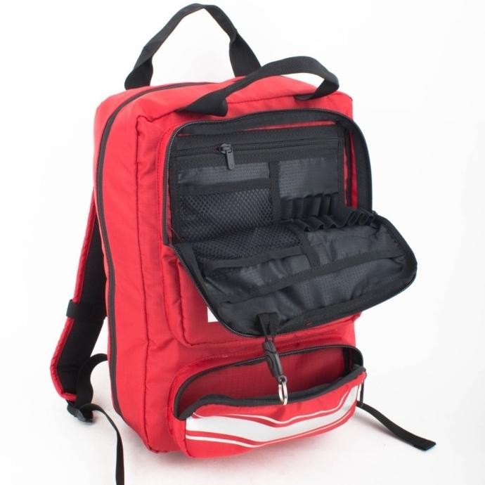 Terlaris Tas Ransel P3K Eiger 6104 Red - Tas Obat - Tas Peralatan Kesehatan Ready Stok