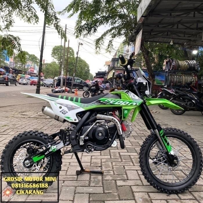 Motor Mini Trail 110Cc Manual 4Speed Kick Starter Original Dan Terpercaya