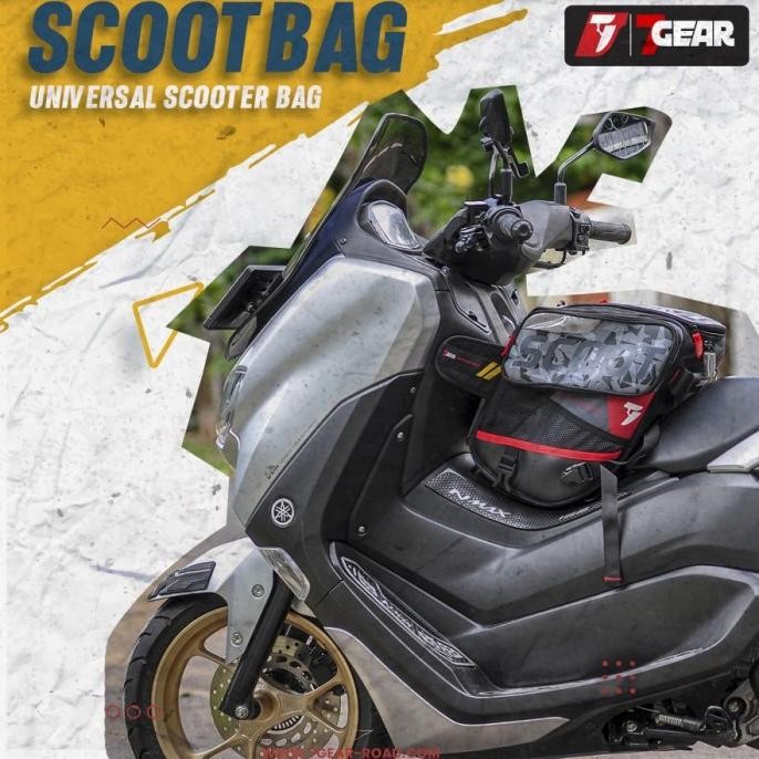 // Tas Motor Matic Scoottunel Bag 7Gear | Tas Dashbord Depan Motor Matic | Tas Matic Xmax Nmax Adv P