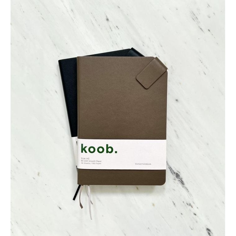 

Sale!! A536 Koob. Hardcover Notebook Dengan Penutup Magnet A5 Buku Tulis Titik / Dotted Agenda Jurnal Diary