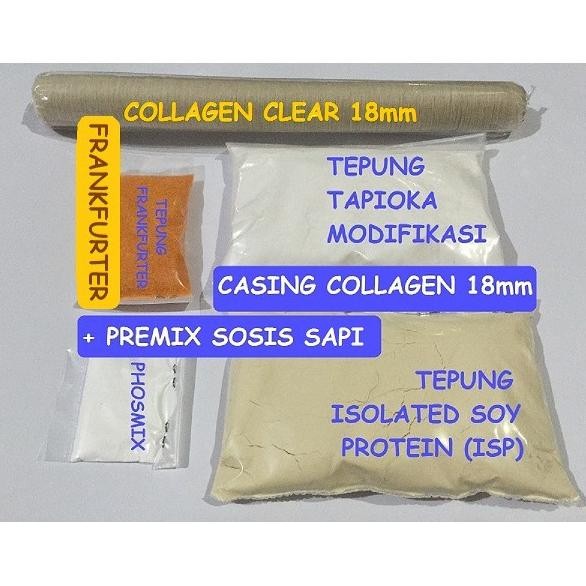 

Casing Sosis Clear dan Tepung Bumbu frankfurter daging sapi