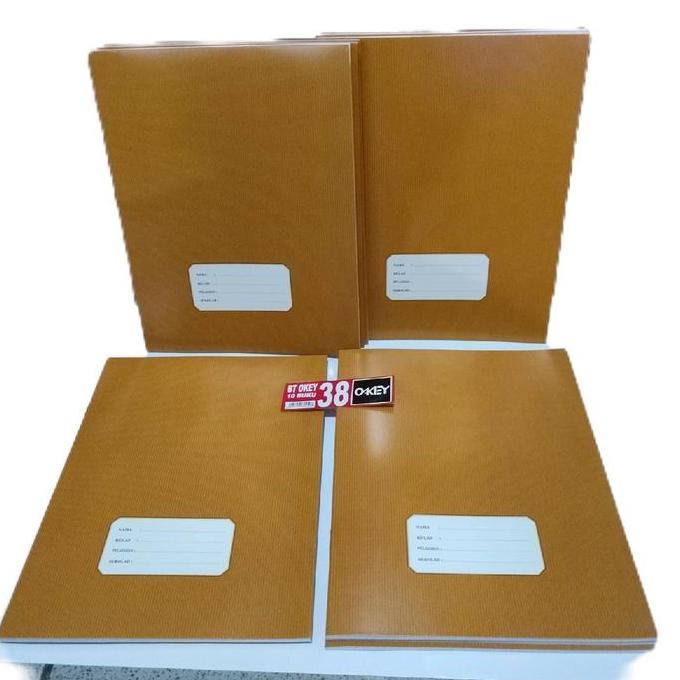 

Diskon!! Buku Tulis Okey 38 Halaman 10 Buku Cover Sampul Coklat Viral