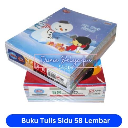 

Sale!! Buku Tulis Sidu 58 Lembar Isi 10 Buku