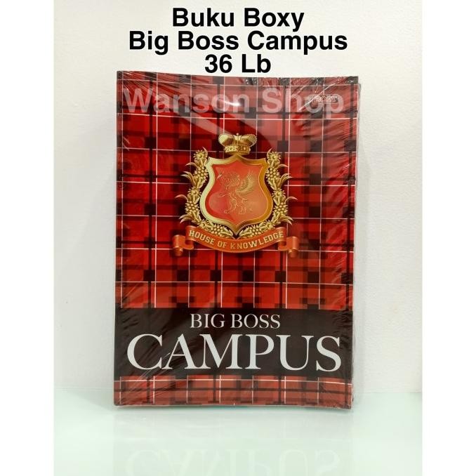 

Diskon!! Buku Tulis Big Boss Kampus 36 Lembar