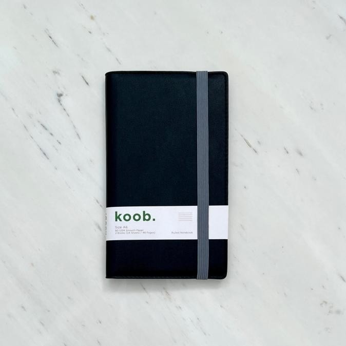 

New!! A613D Koob. Softcover Notebook A6+ Buku Tulis Garis Rulled Detachable