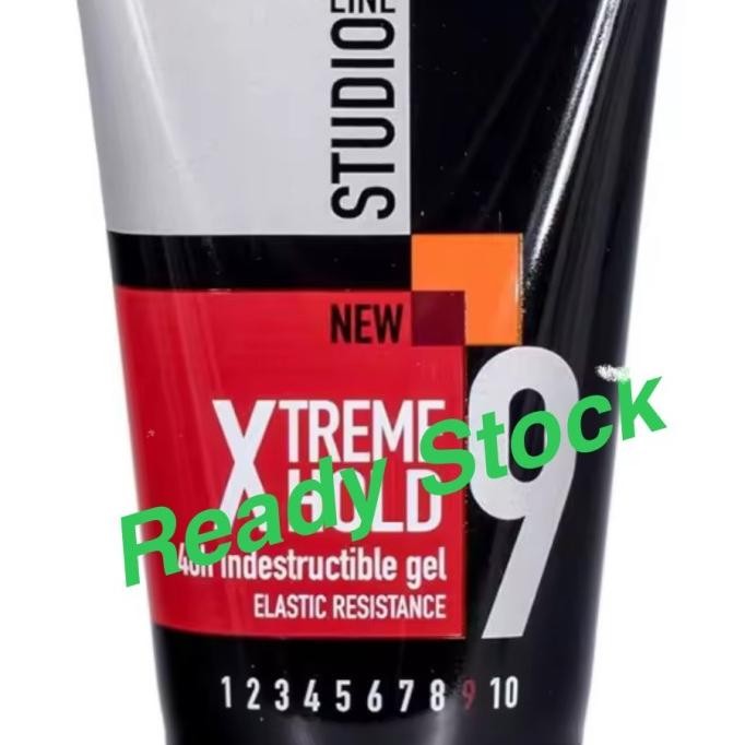 TERBARU - Loreal Studio Xtreme Hold Hair Styling Gel 150ml