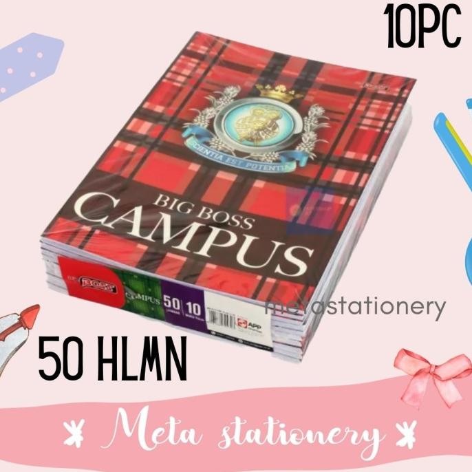 

Promo!! Buku Campus Big Boss Sinar Dunia 1Pak Isi 10Pc