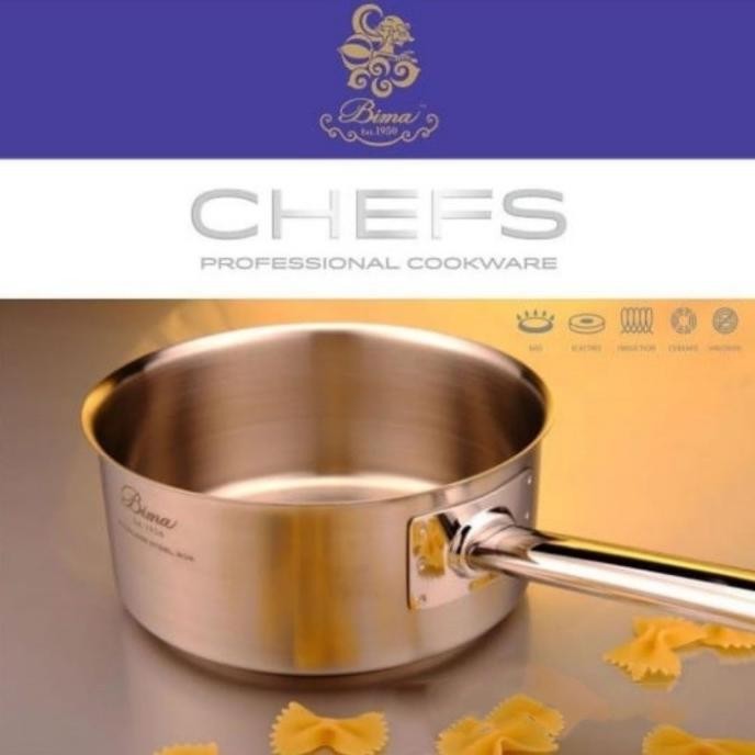 Bima chefs sauce pan SUS304