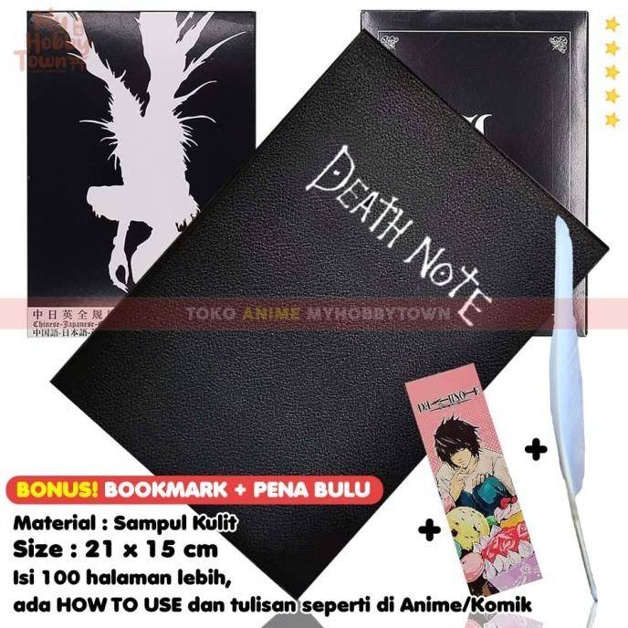 

Promo!! Replika Buku Death Note Anime Properti Cosplay