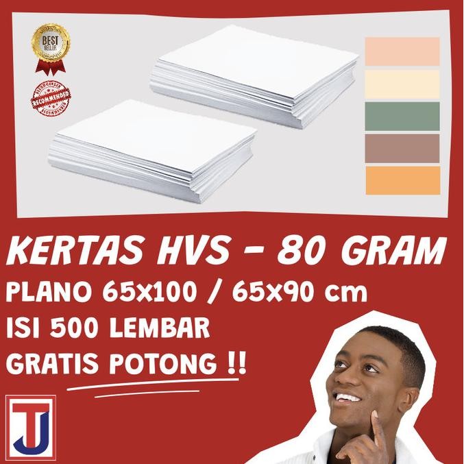 

TERLARIS - Kertas HVS 80 GRAM PLANO Merek RAP isi 500 lembar