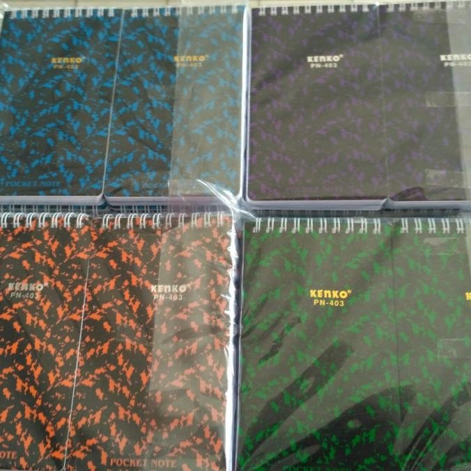

Diskon!! Pocket Note Spiral Pn-403/Spiral Pocket Note.