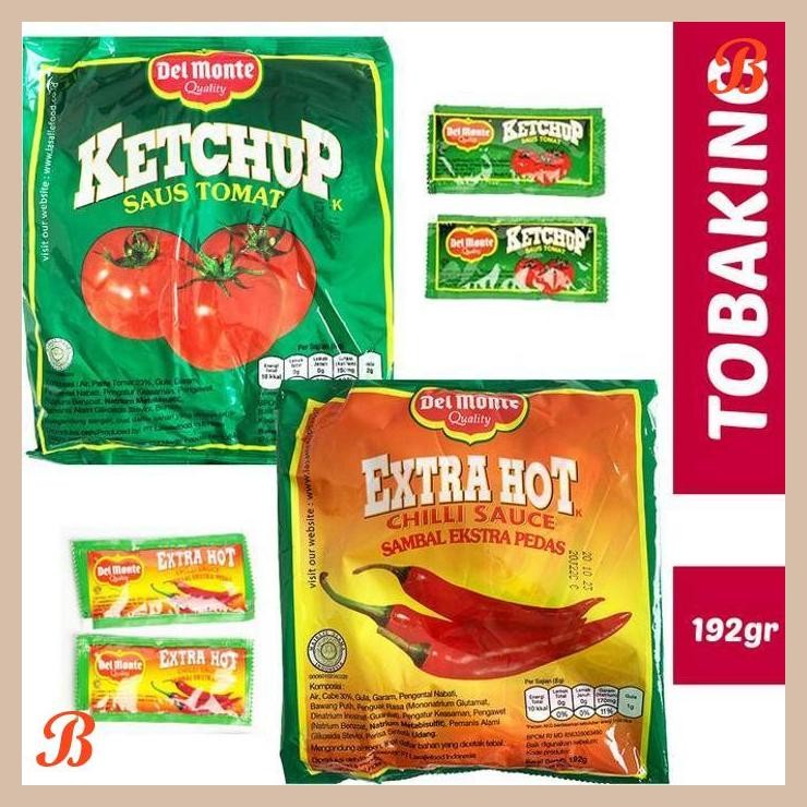 

| RMP | DELMONTE SAUS TOMAT KETCHUP SACHET SAOS SAMBAL EXTRA HOT CHILI SAUCE