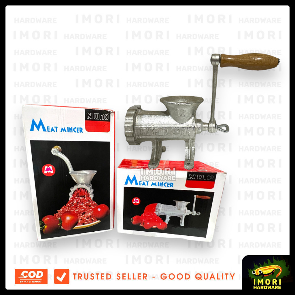 Gilingan daging manual 10 12 penggiling bakso tomat meat mincer im