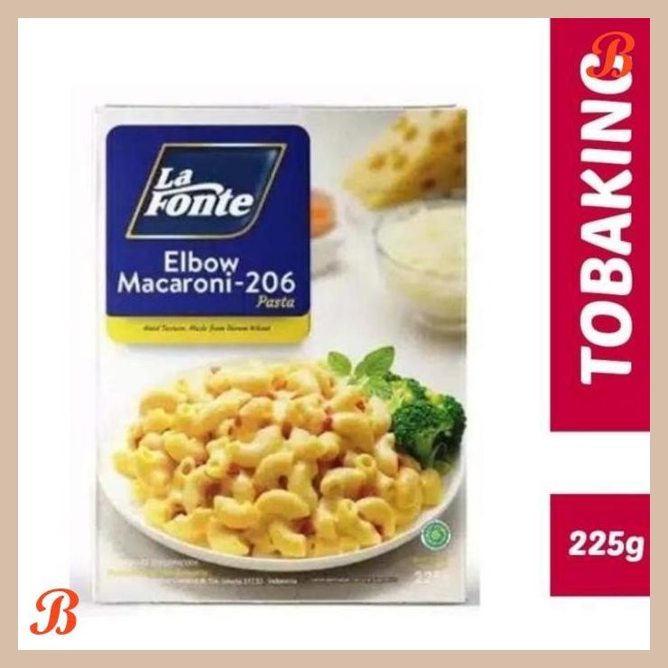 

| RMP | LA FONTE MACARONI ELBOW 225 GR