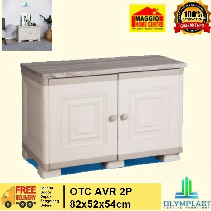 Promo Nakas Plastik - Rak Tv Plastik - Meja Tv - Otc Avr 2P - Olymplast